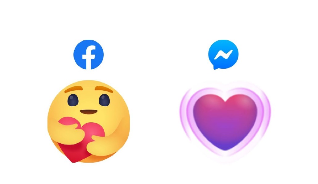 Facebook Care Reaction emojis