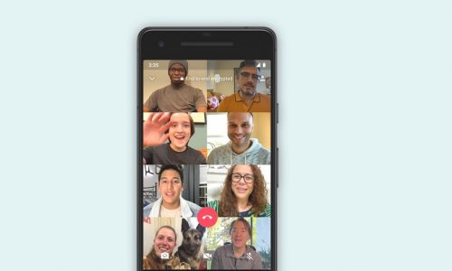 8-Person Group Video Chat Option