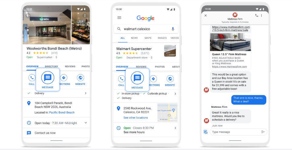 Google is now adding Business Messages