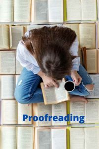 Side business of doing proofreading