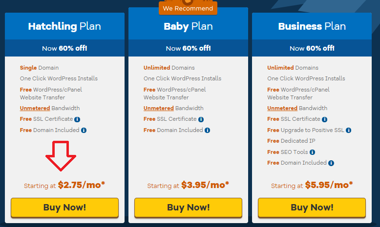 Start a Blog With Hostgator