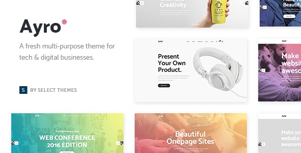 ideal WordPress Themes for Startups