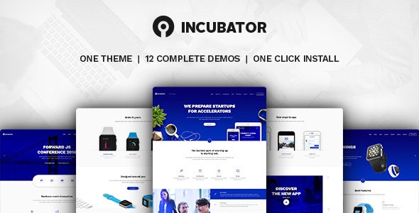 wordpress theme for tech startup