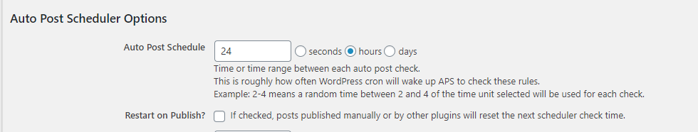 Bulk Schedule Posts