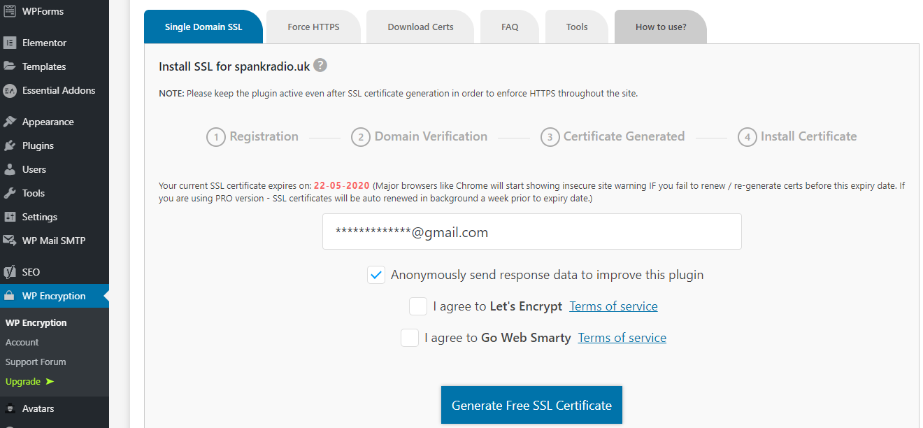 SSL Certificates