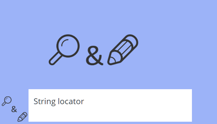 string locator plugin