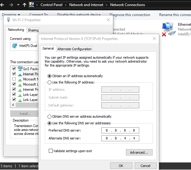 504 Gateway Timeout error resolve with DNS server