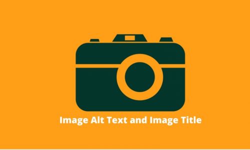 Image Alt Text and Image Title in WordPress