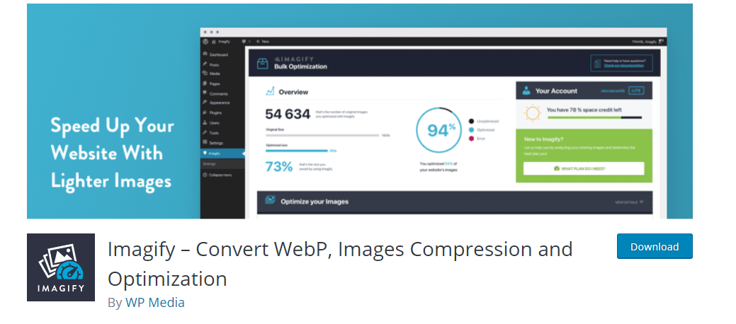 image compression in WordPress