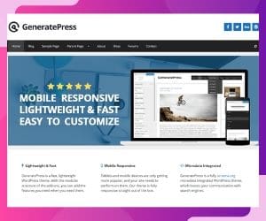 Download GeneratePress Theme